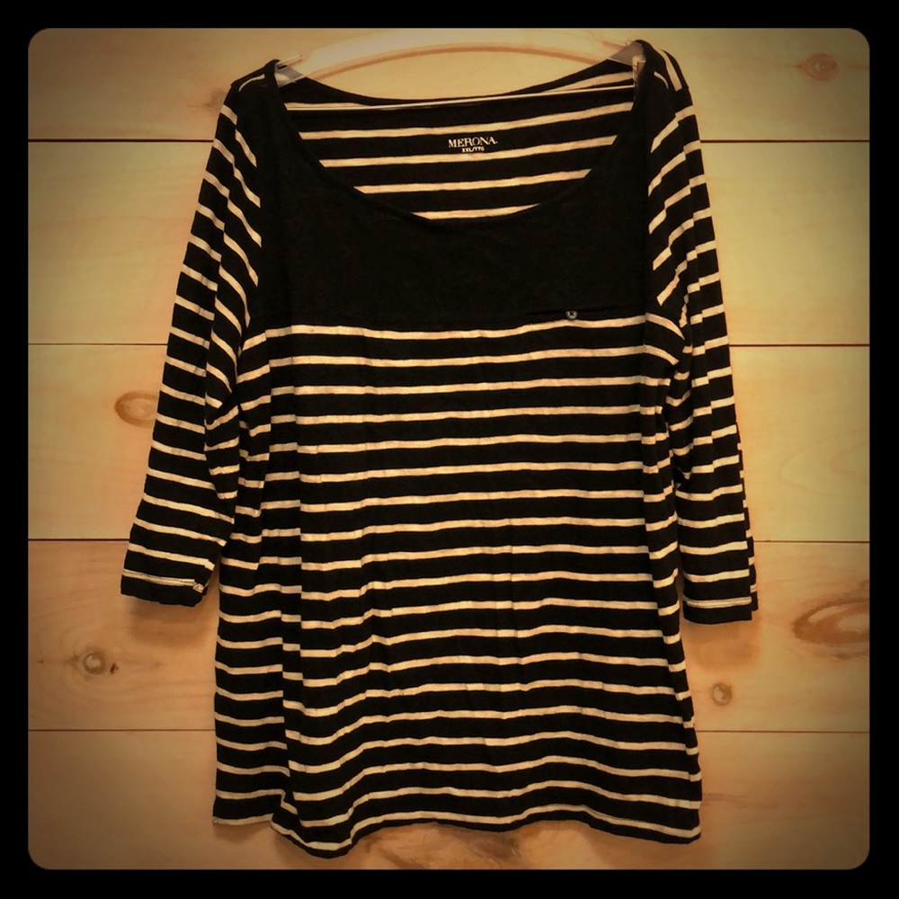 Striped top!